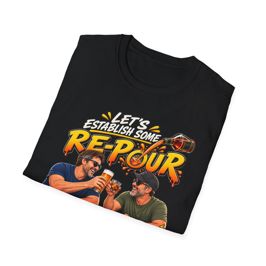 Let’s Establish Some Re-Pour Funny Beer T-Shirt