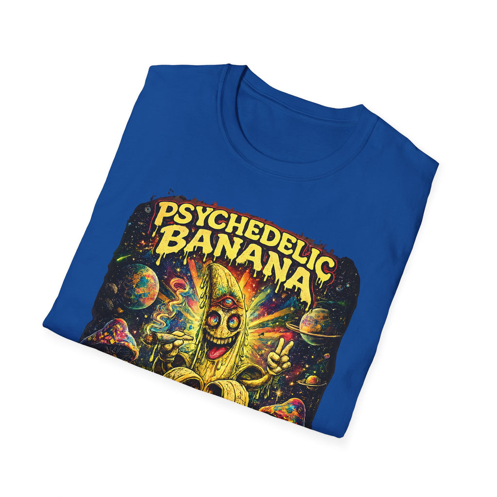 Psychedelic Banana T-Shirt – Trippy Retro Banana Graphic