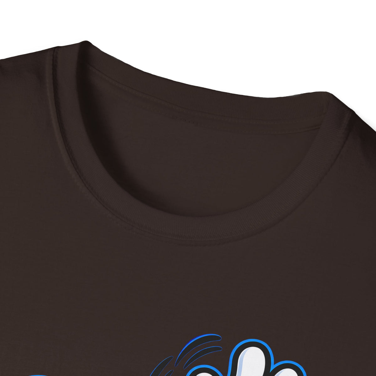 Hello Goodbye Funny Two-Sided T-Shirt – Goodbye Back Design