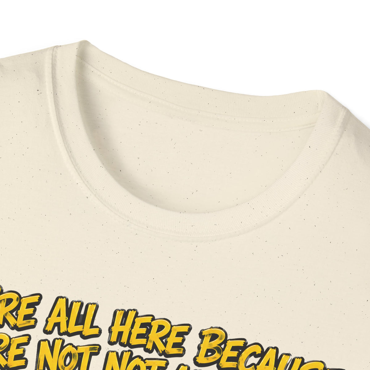 We’re All Here Because We’re Not All There Funny T-Shirt