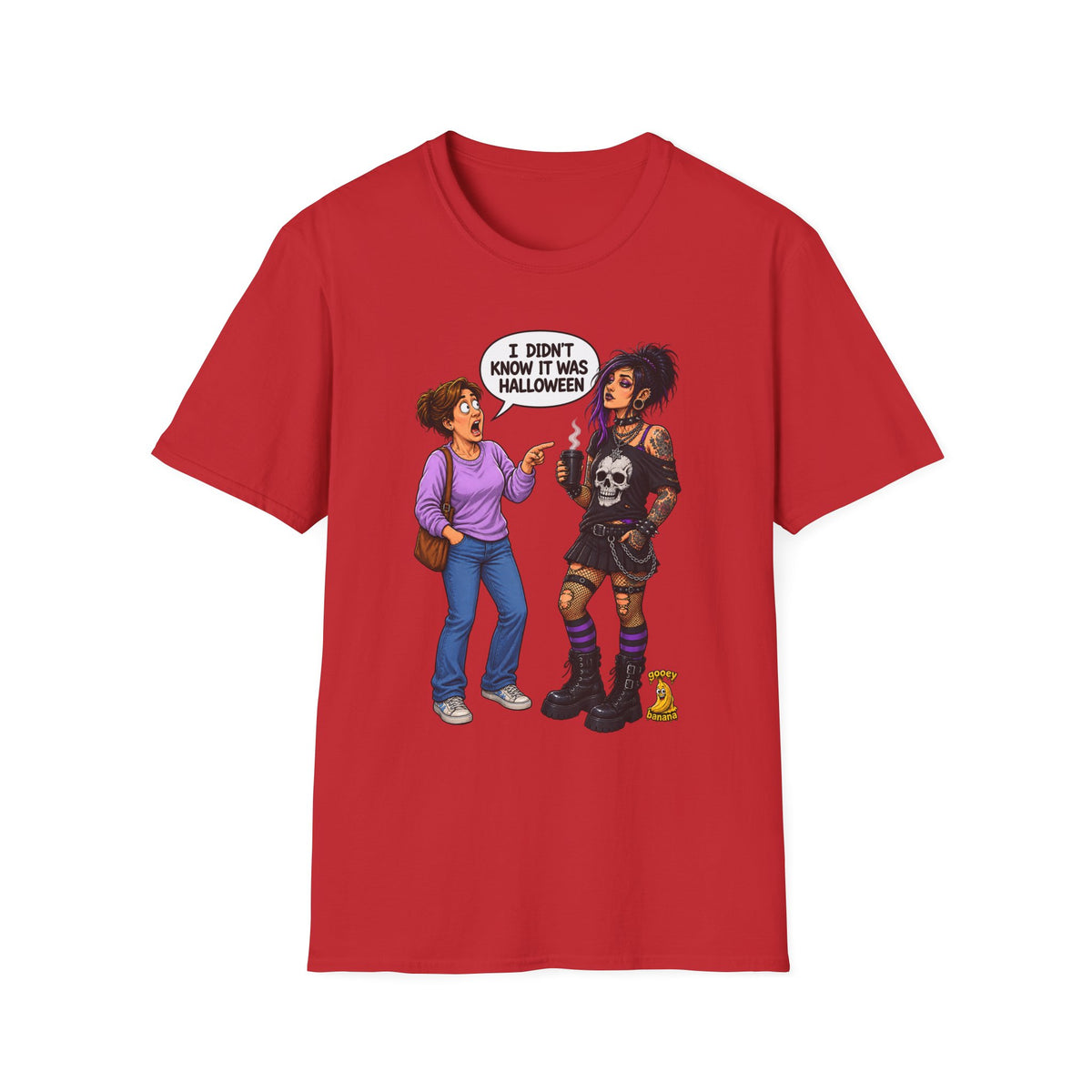 I Didn’t Know It Was Halloween Funny Halloween T-Shirt