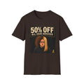 50% Off All Hair Services Funny Hairdresser T-Shirt
