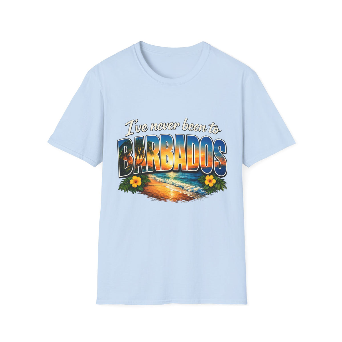 I’ve Never Been to Barbados Funny Vacation T-Shirt