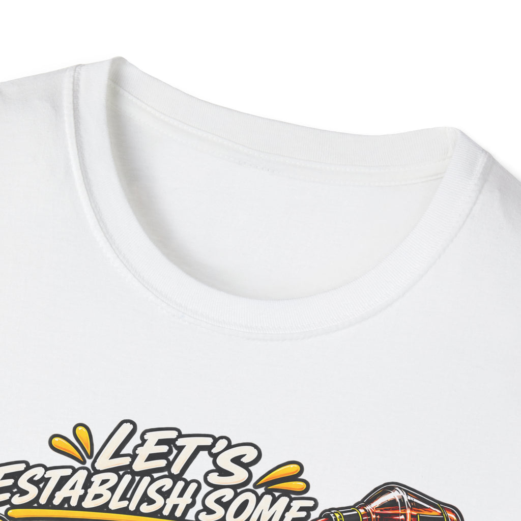Let’s Establish Some Re-Pour Funny Beer T-Shirt