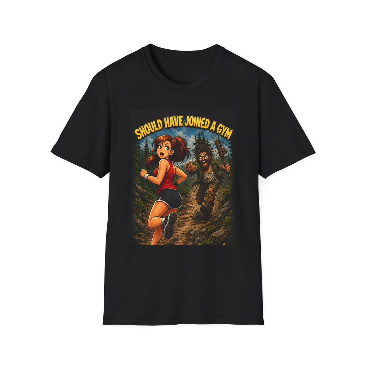 Should Have Joined a Gym Funny Running T-Shirt