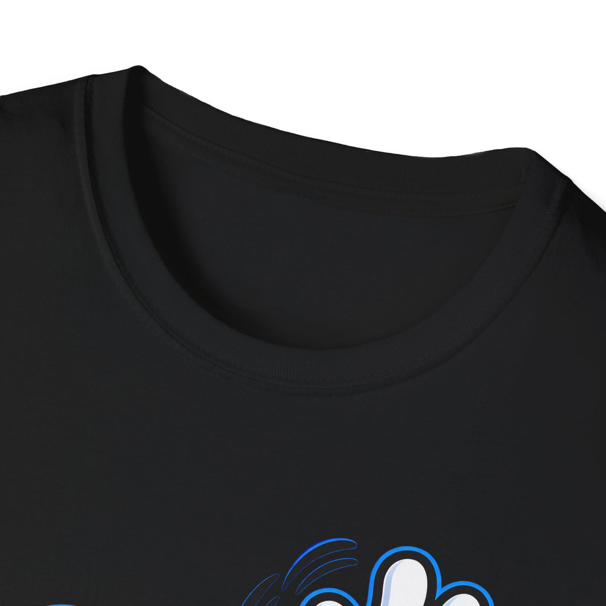 Hello Goodbye Funny Two-Sided T-Shirt – Goodbye Back Design