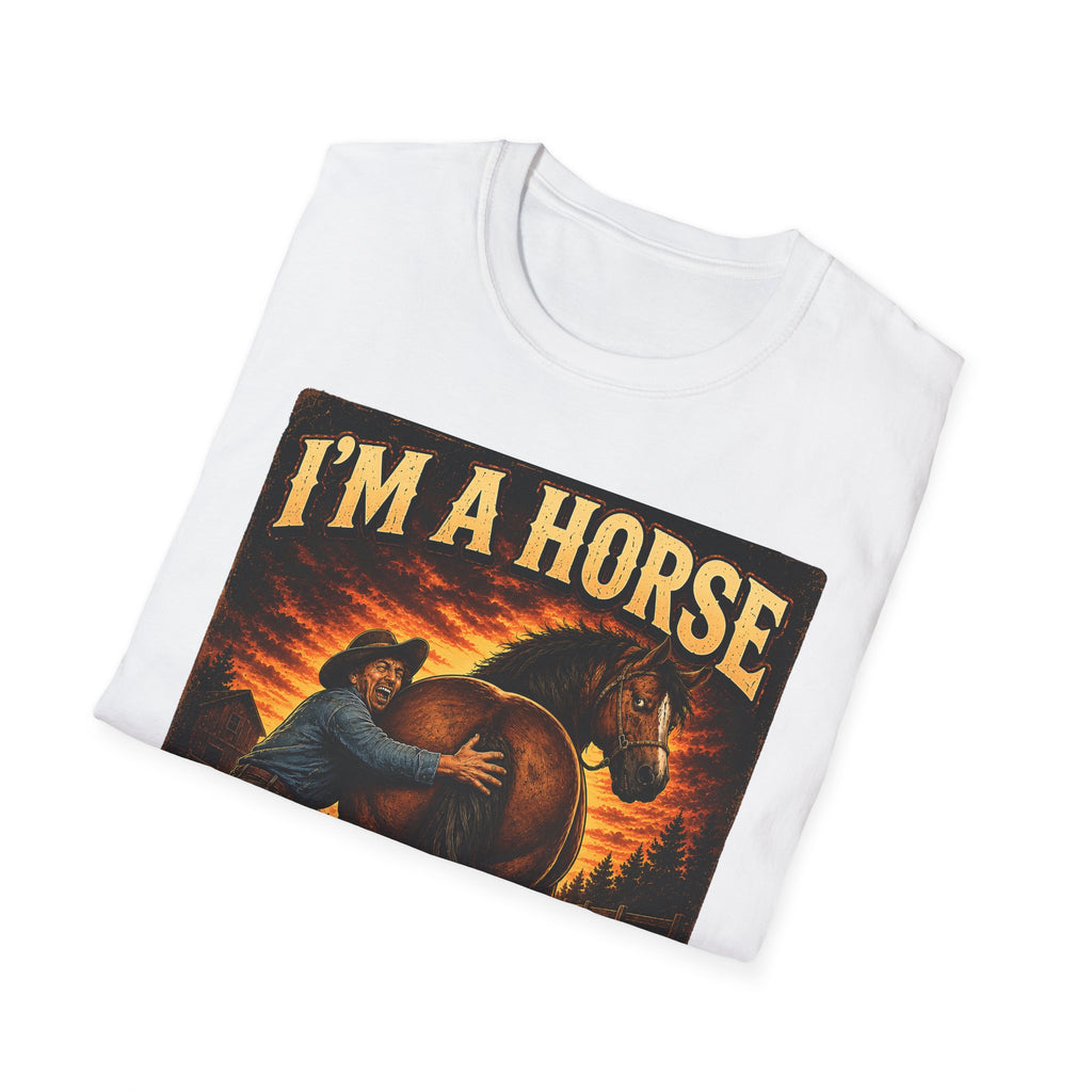 I’m a Horse Not Your Wife Funny Western T-Shirt