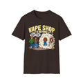 Vape Shop & Beyond T-Shirt – Funny Vaping Comic Graphic