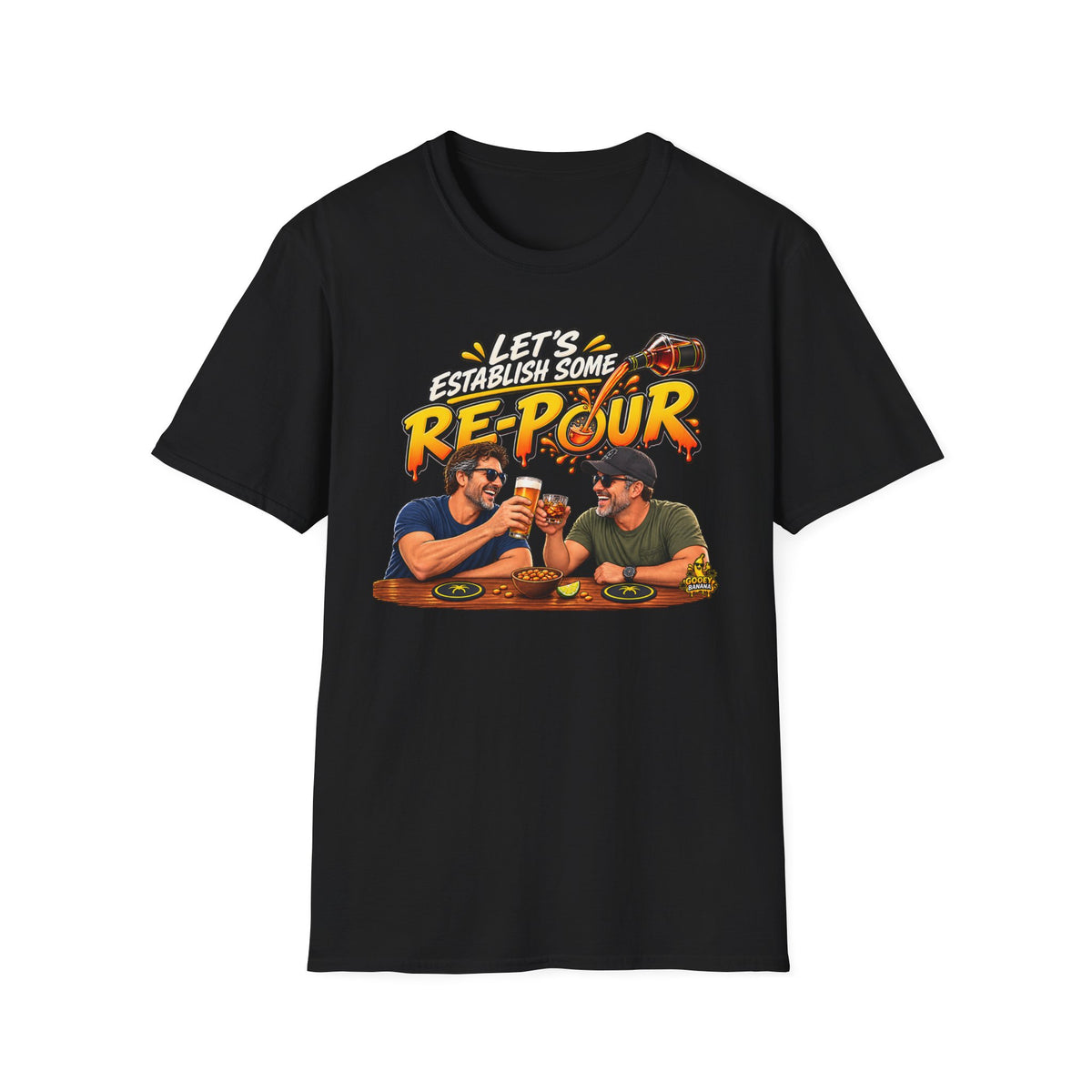 Let’s Establish Some Re-Pour Funny Beer T-Shirt
