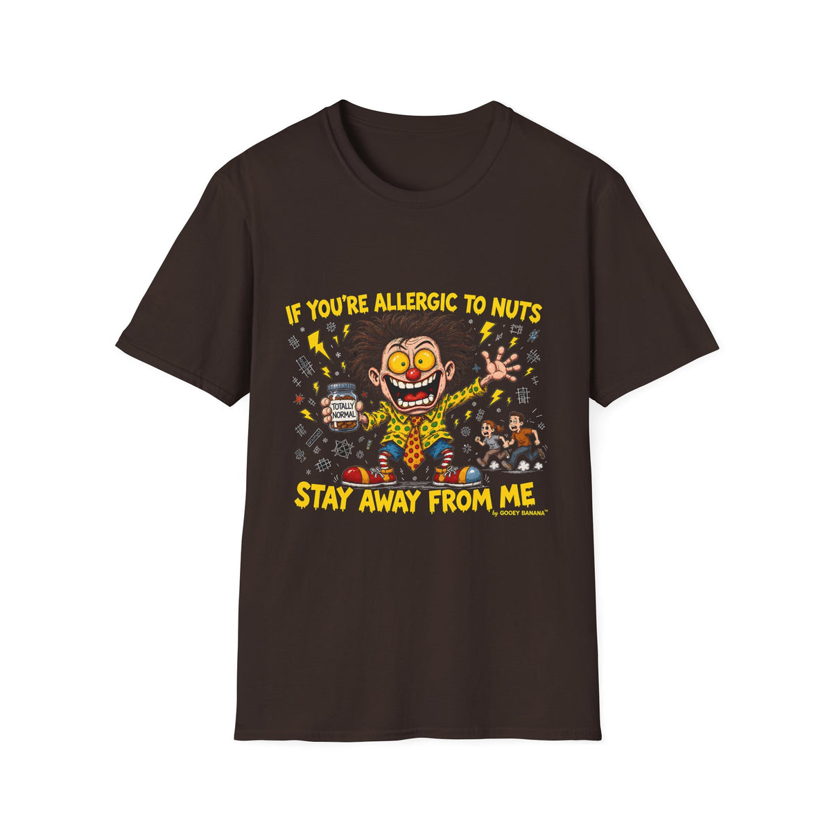 If You're Allergic to Nuts Stay Away From Me Funny T-Shirt