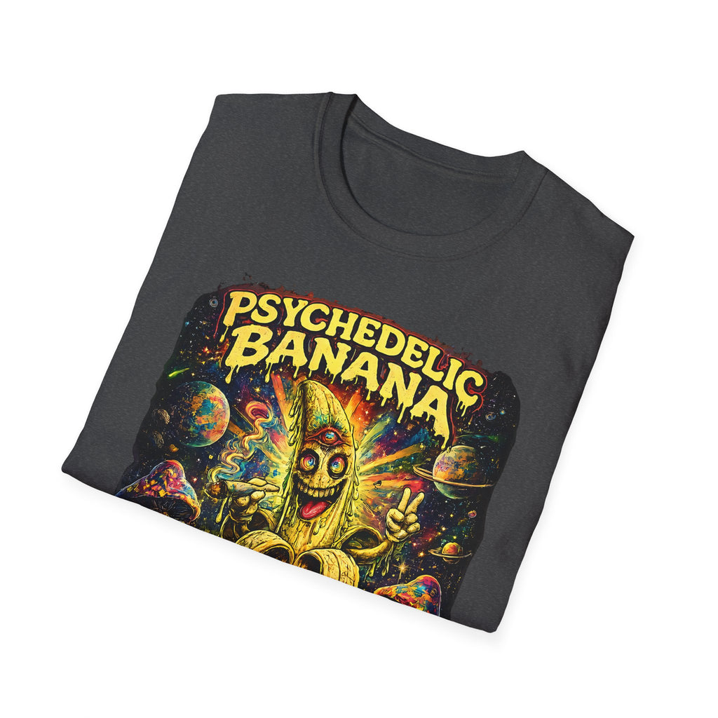 Psychedelic Banana T-Shirt – Trippy Retro Banana Graphic