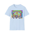 We’re All Here Because We’re Not All There – Funny Crazy Cartoon T-Shirt