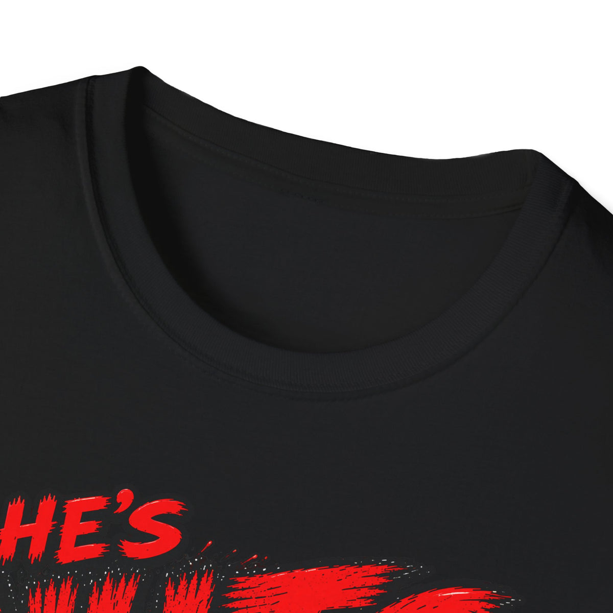 He's Nuts – Grab ’Em T-Shirt – Funny Crazy Humor Graphic