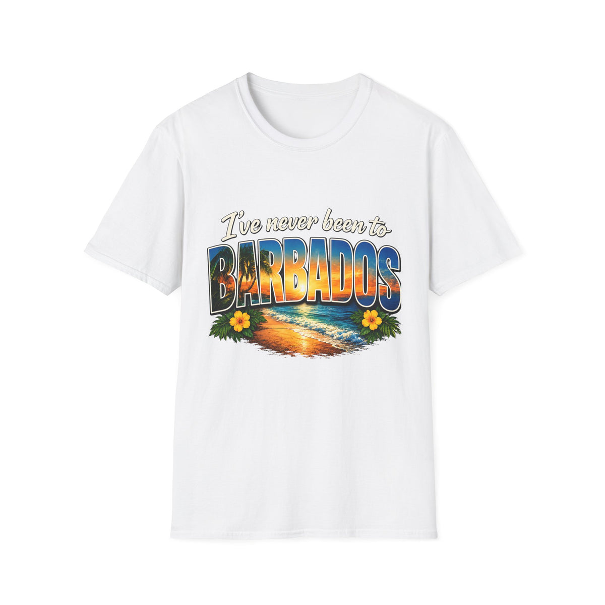 I’ve Never Been to Barbados Funny Vacation T-Shirt