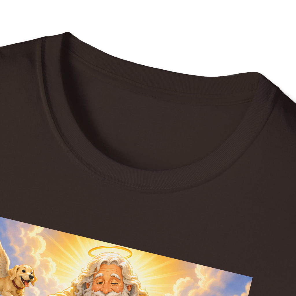 Who Says There’s No Doggie Heaven Funny Dog Lover T-Shirt