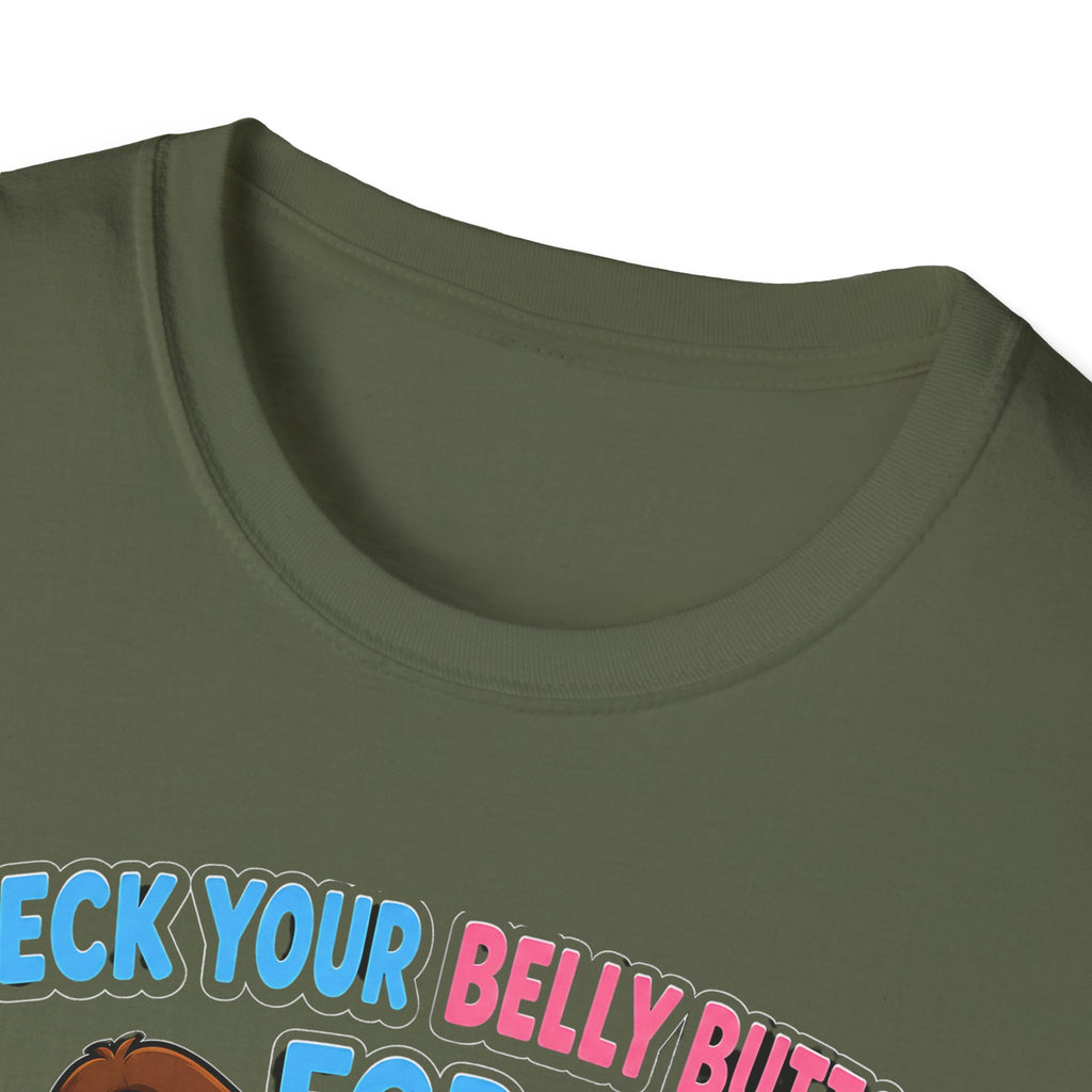 Check Your Belly Button for Lint T-Shirt – Funny Belly Humor