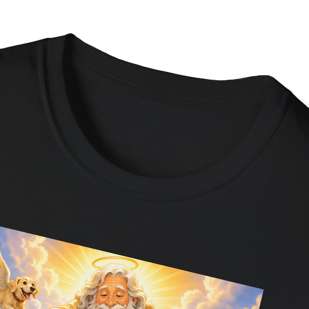 Who Says There’s No Doggie Heaven Funny Dog Lover T-Shirt